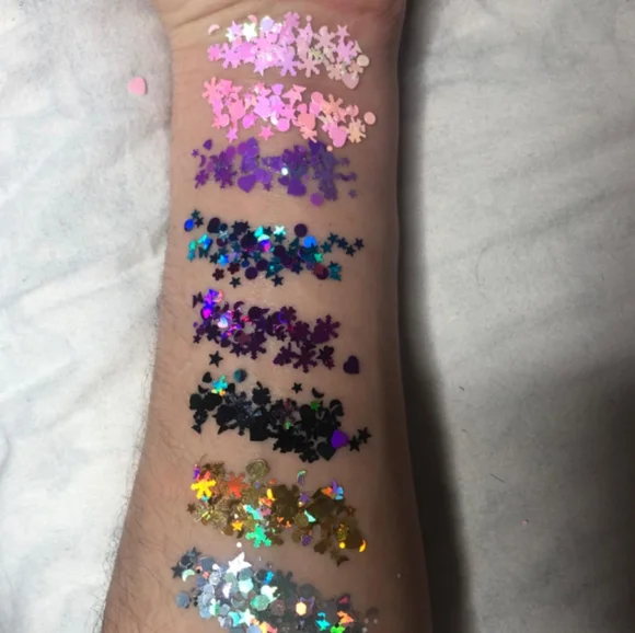 Body Glitters (9 jars) w/ glue - Picture 4 of 8